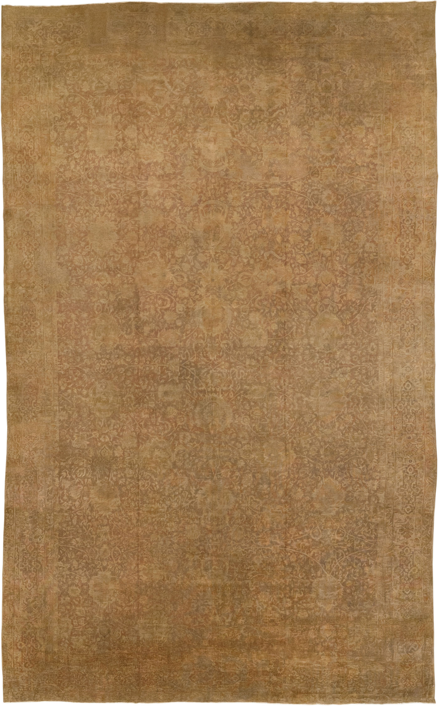 Antique Indian Lahore Oversize Carpet, No.17203 - Galerie Shabab