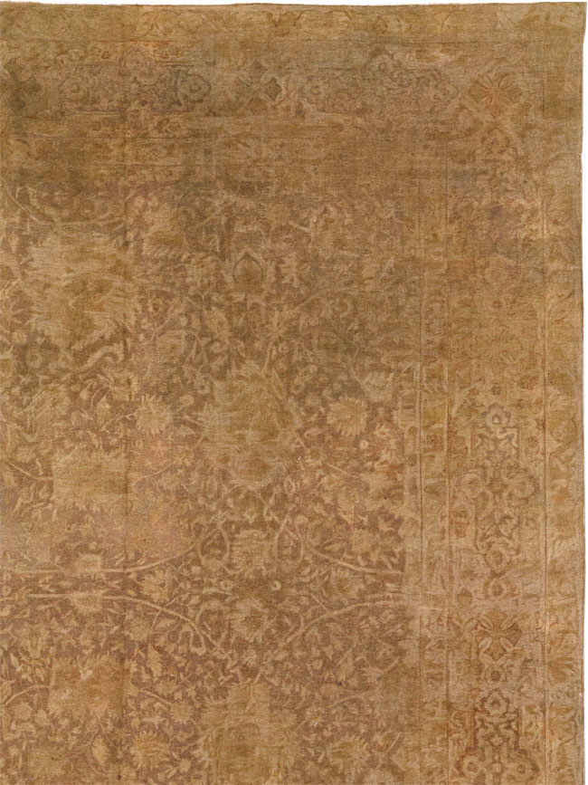 Antique Indian Lahore Oversize Carpet, No.17203 - Galerie Shabab