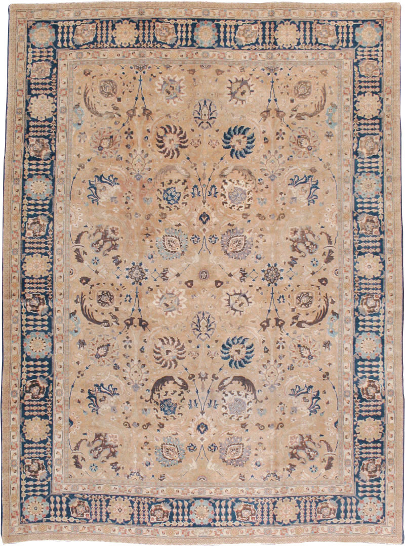 Antique Persian Tabriz Carpet, No.17211 - Galerie Shabab