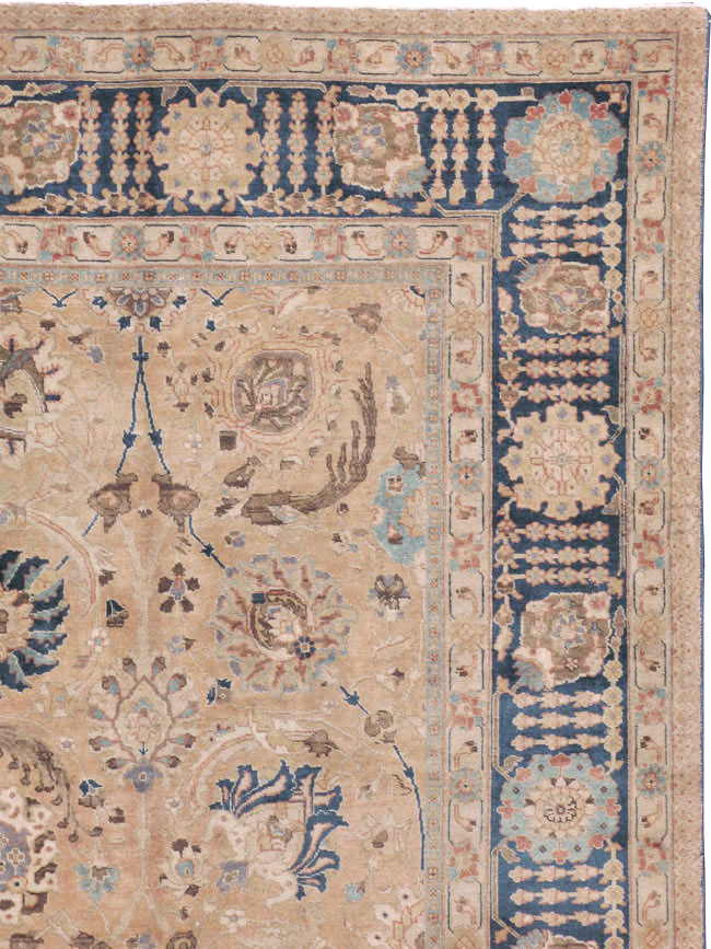 Antique Persian Tabriz Carpet, No.17211 - Galerie Shabab