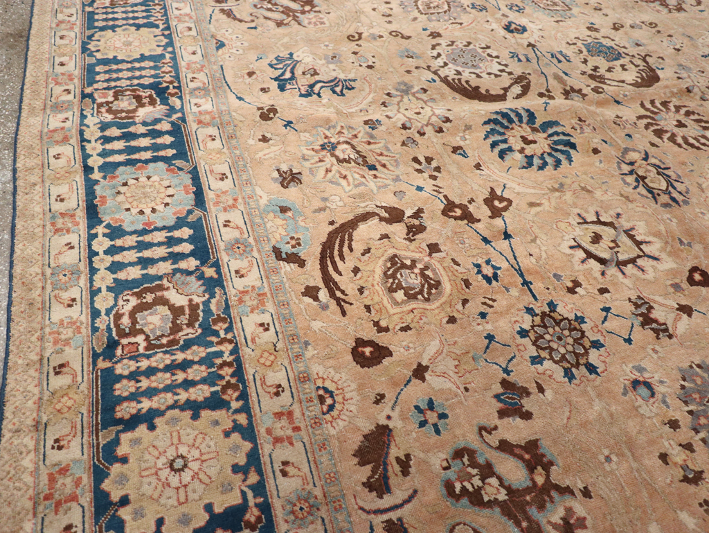Antique Persian Tabriz Carpet, No.17211 - Galerie Shabab