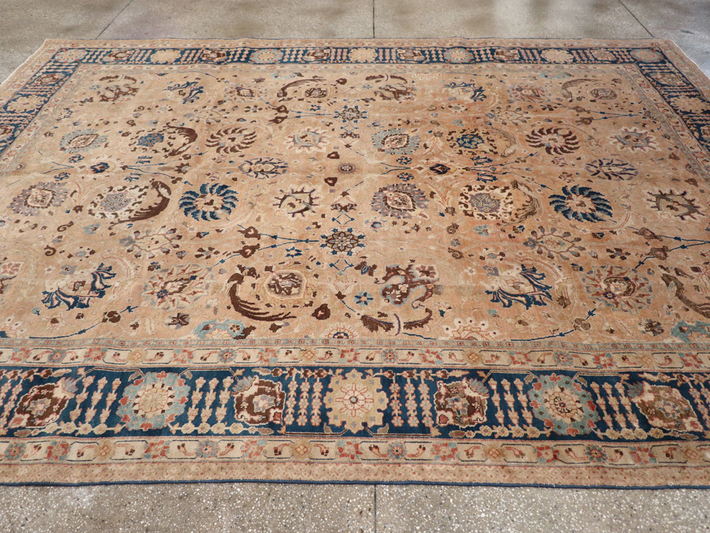 Antique Persian Tabriz Carpet, No.17211 - Galerie Shabab