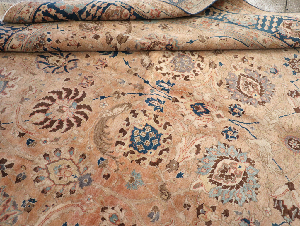Antique Persian Tabriz Carpet, No.17211 - Galerie Shabab