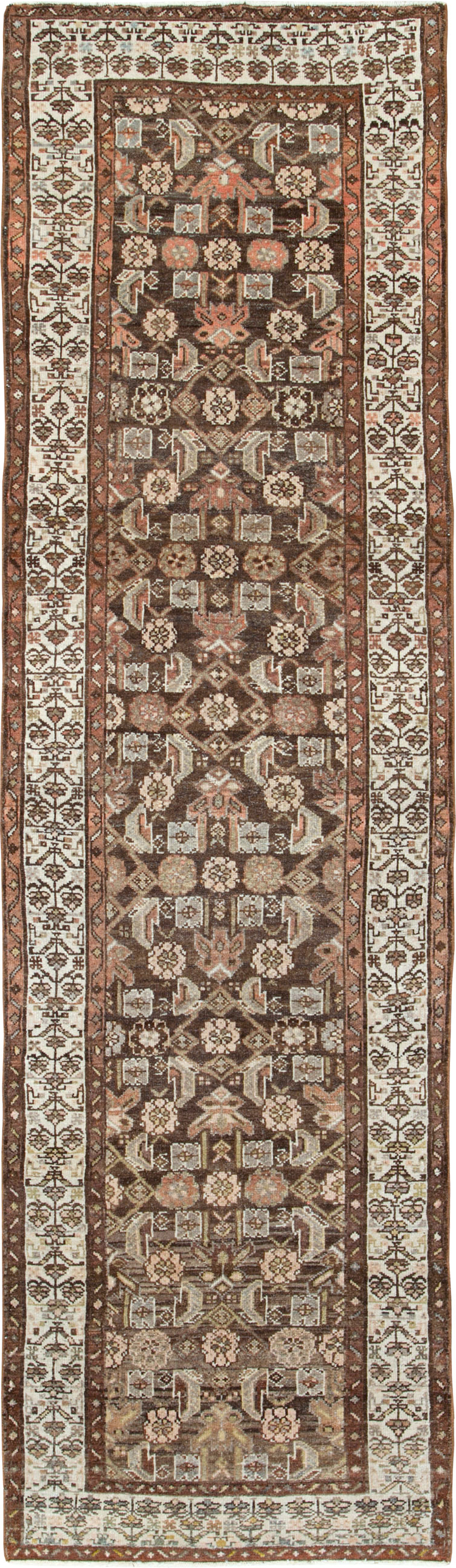 Vintage Persian Malayer Runner, No.17215 - Galerie Shabab