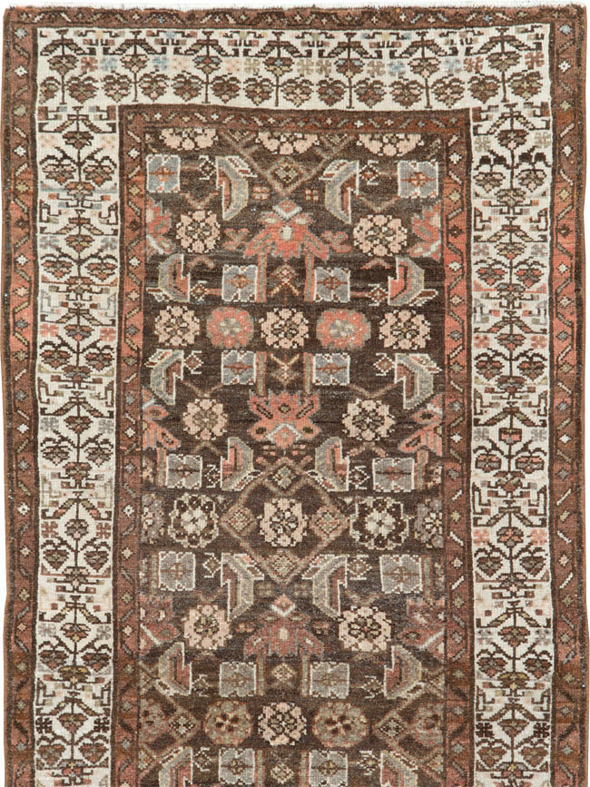 Vintage Persian Malayer Runner, No.17215 - Galerie Shabab