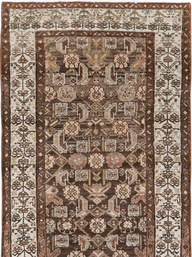 Vintage Persian Malayer Runner, No.17215 - Galerie Shabab