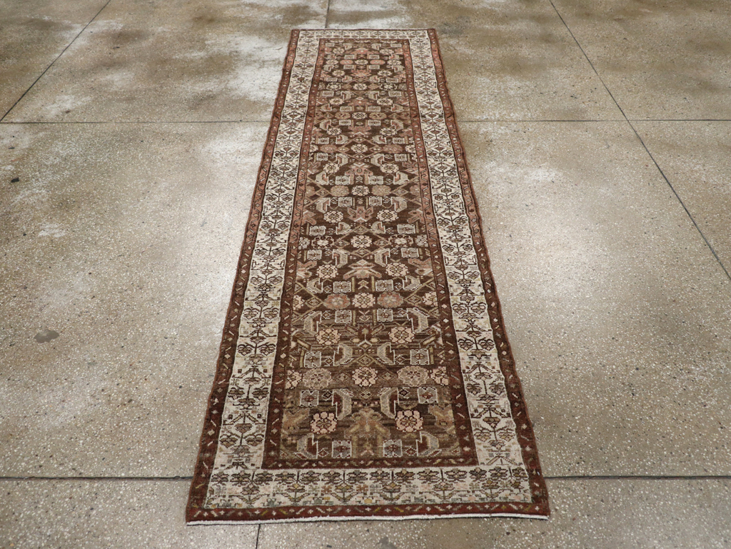 Vintage Persian Malayer Runner, No.17215 - Galerie Shabab