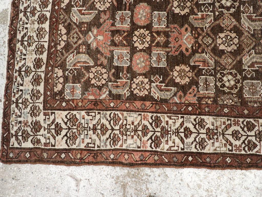 Vintage Persian Malayer Runner, No.17215 - Galerie Shabab