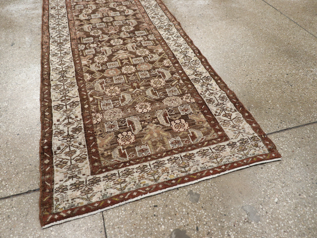 Vintage Persian Malayer Runner, No.17215 - Galerie Shabab