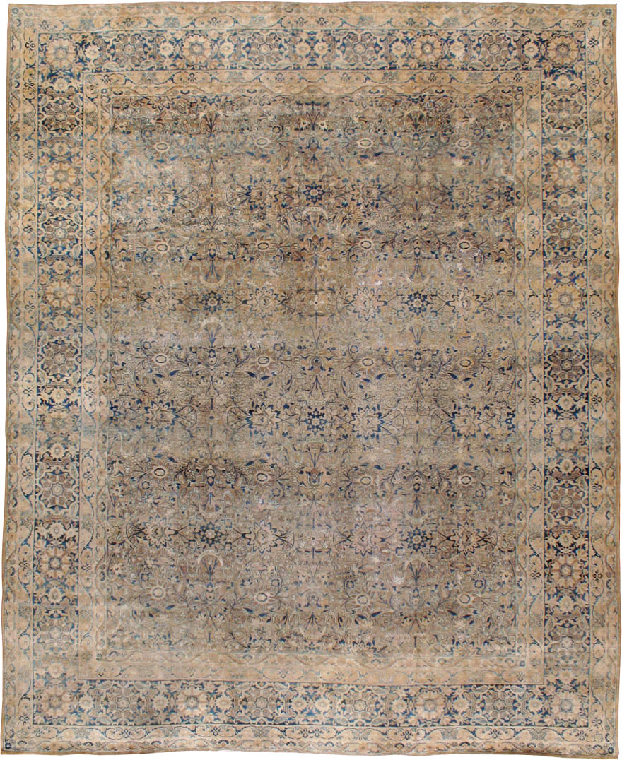 Antique Persian Lavar Kerman Carpet, No.17217 - Galerie Shabab