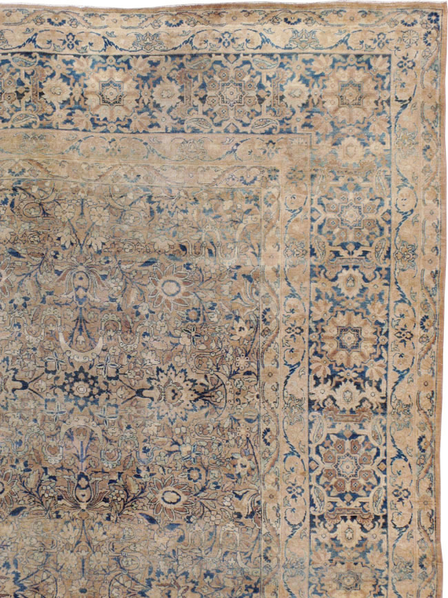 Antique Persian Lavar Kerman Carpet, No.17217 - Galerie Shabab