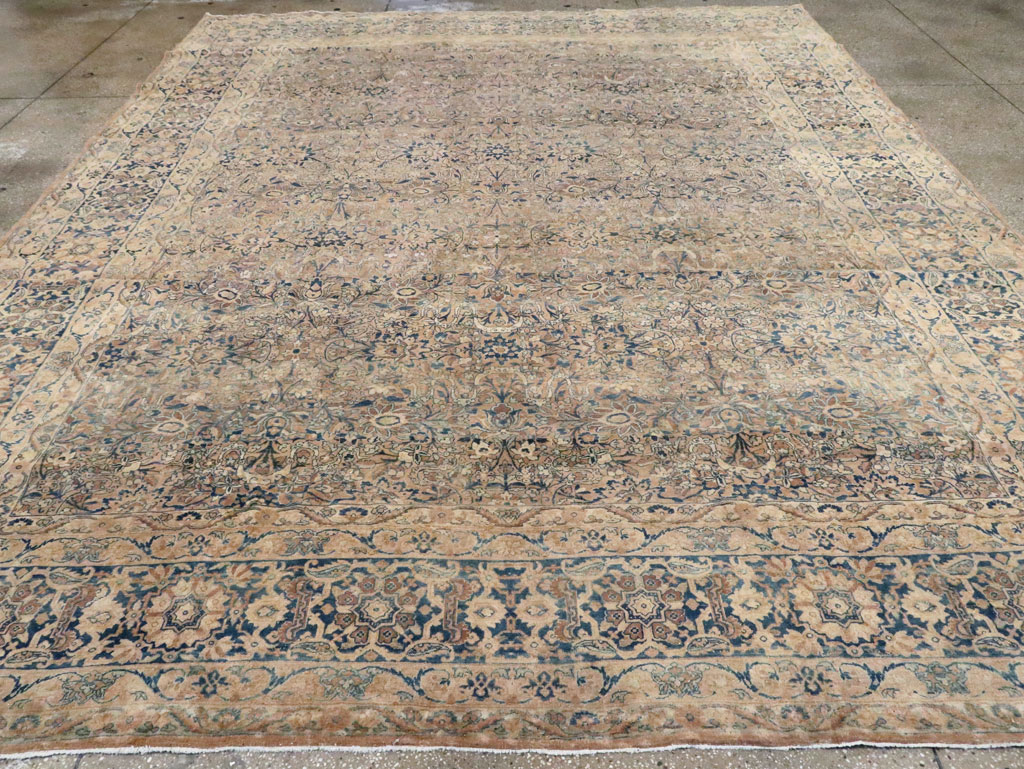 Antique Persian Lavar Kerman Carpet, No.17217 - Galerie Shabab