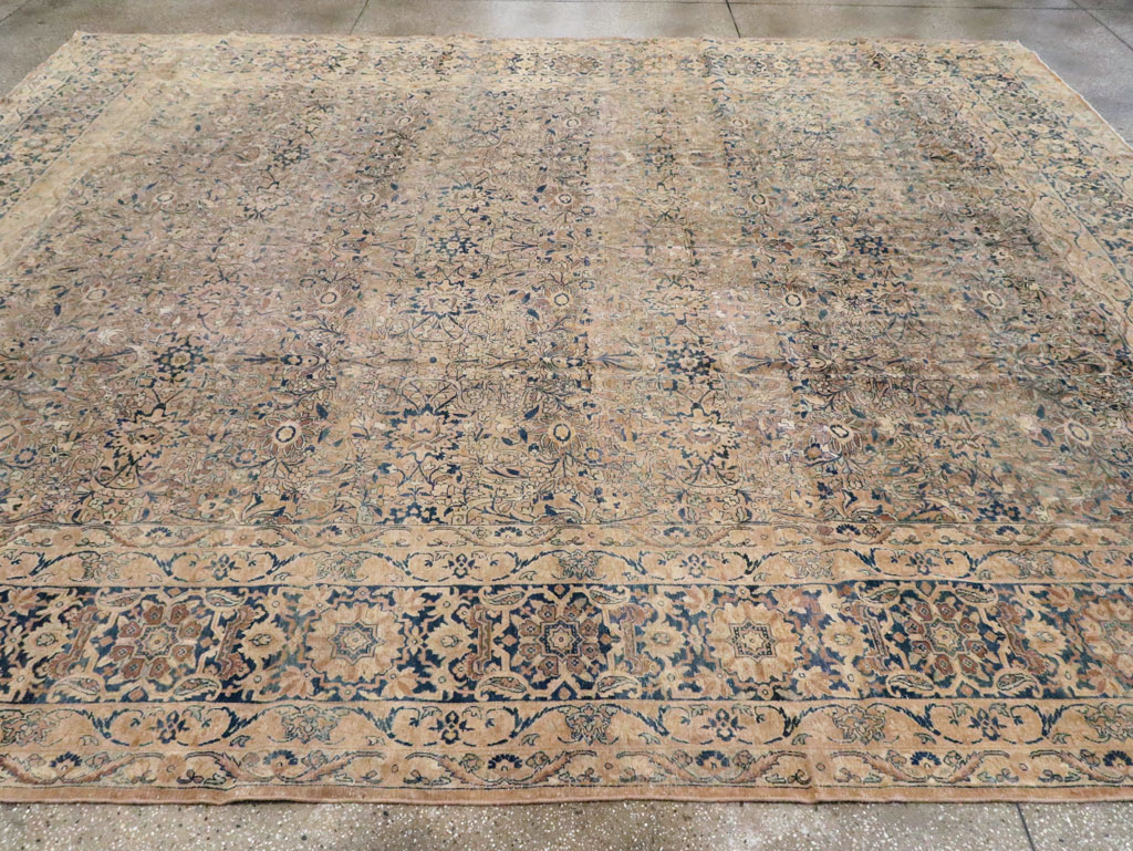 Antique Persian Lavar Kerman Carpet, No.17217 - Galerie Shabab