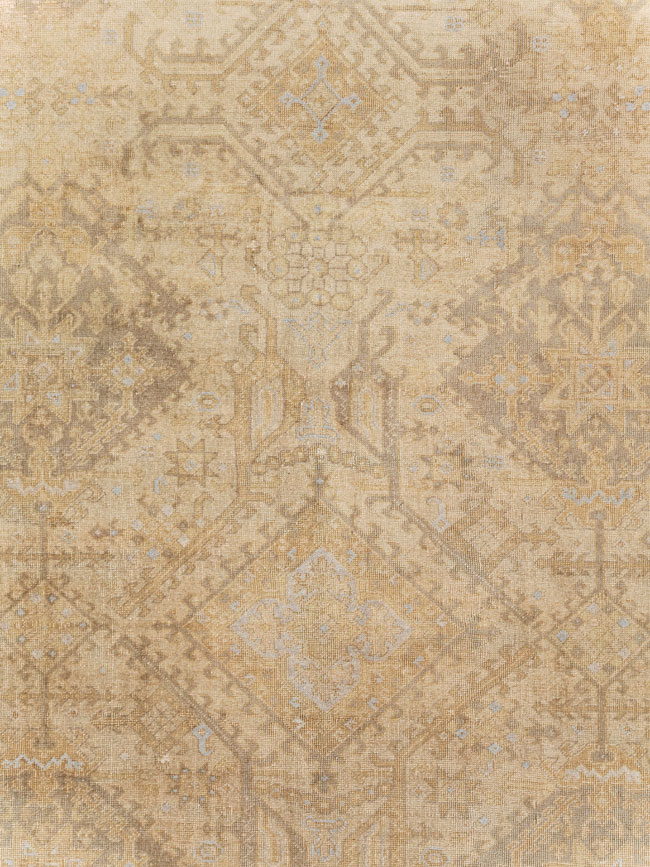 Antique Turkish Oushak Carpet, No.17226 - Galerie Shabab