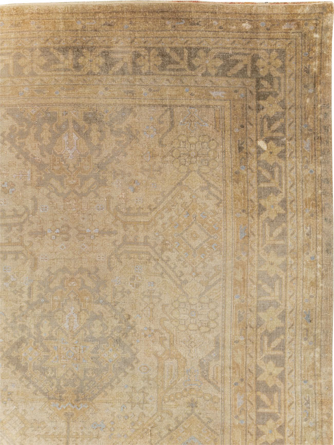 Antique Turkish Oushak Carpet, No.17226 - Galerie Shabab