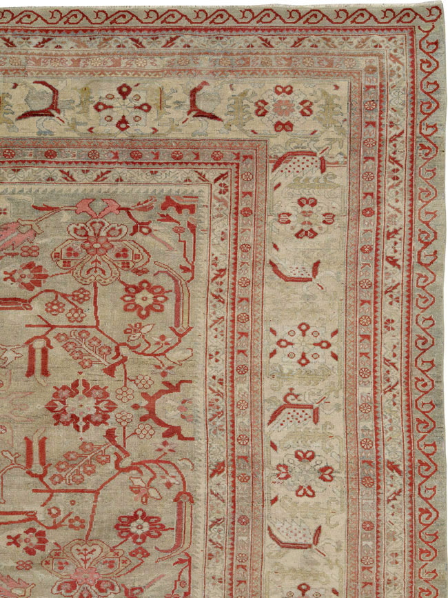 Antique Persian Malayer Large Carpet, No.17233 - Galerie Shabab