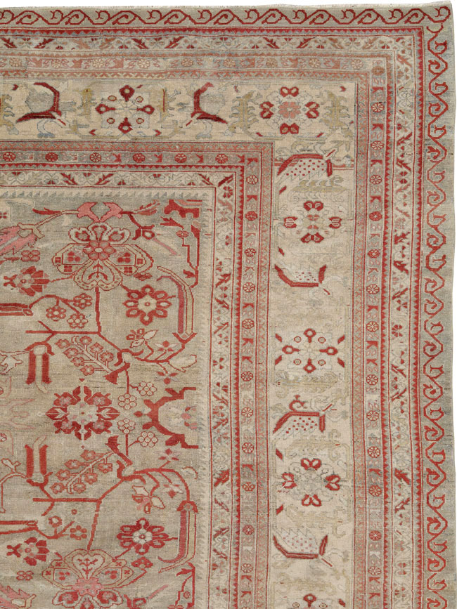 Antique Persian Malayer Large Carpet, No.17233 - Galerie Shabab
