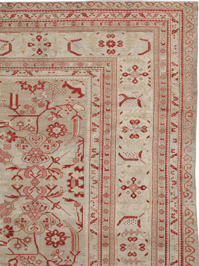 Antique Persian Malayer Large Carpet, No.17233 - Galerie Shabab