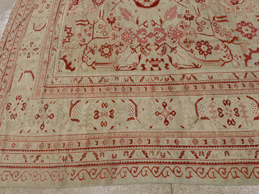 Antique Persian Malayer Large Carpet, No.17233 - Galerie Shabab