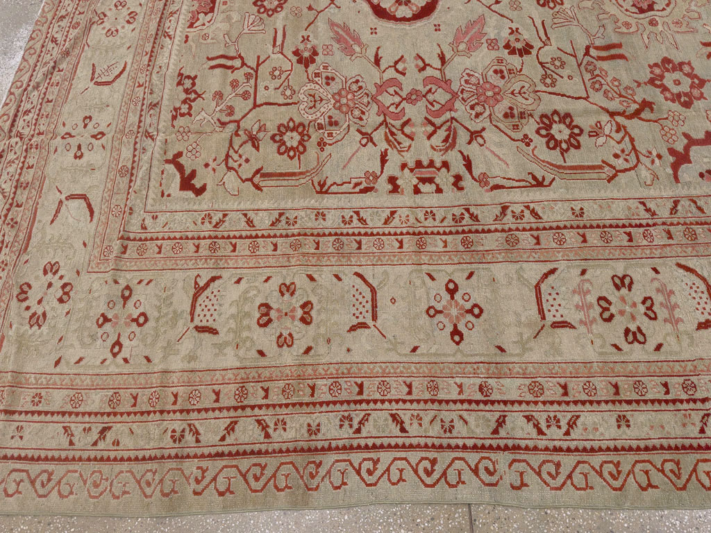 Antique Persian Malayer Large Carpet, No.17233 - Galerie Shabab