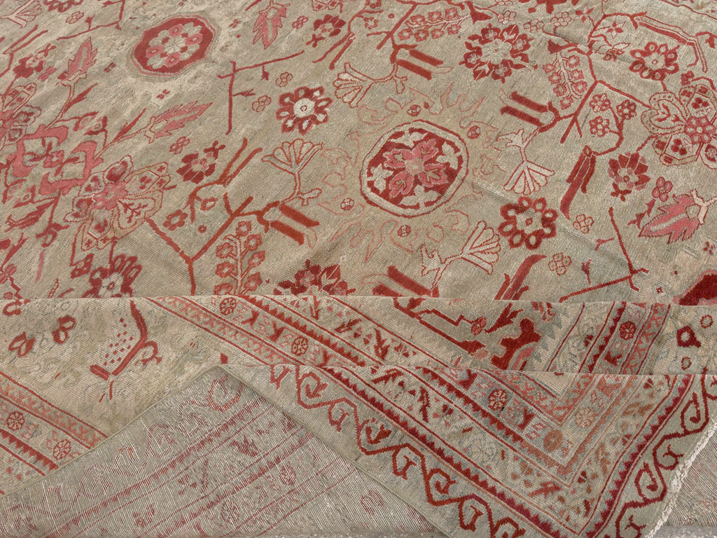 Antique Persian Malayer Large Carpet, No.17233 - Galerie Shabab