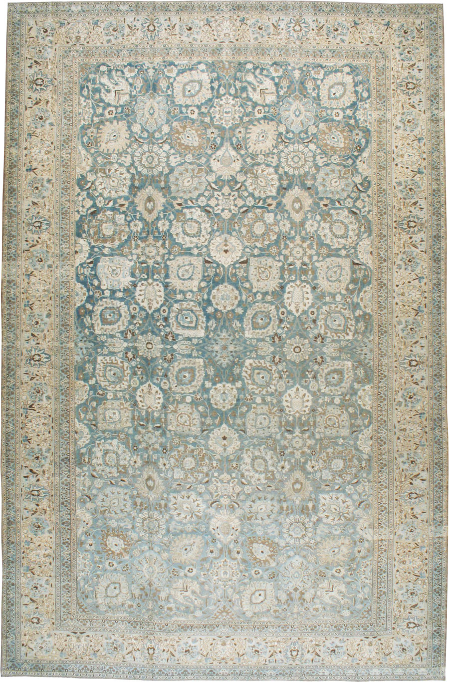 Antique Persian Tabriz Carpet, No.17235 - Galerie Shabab