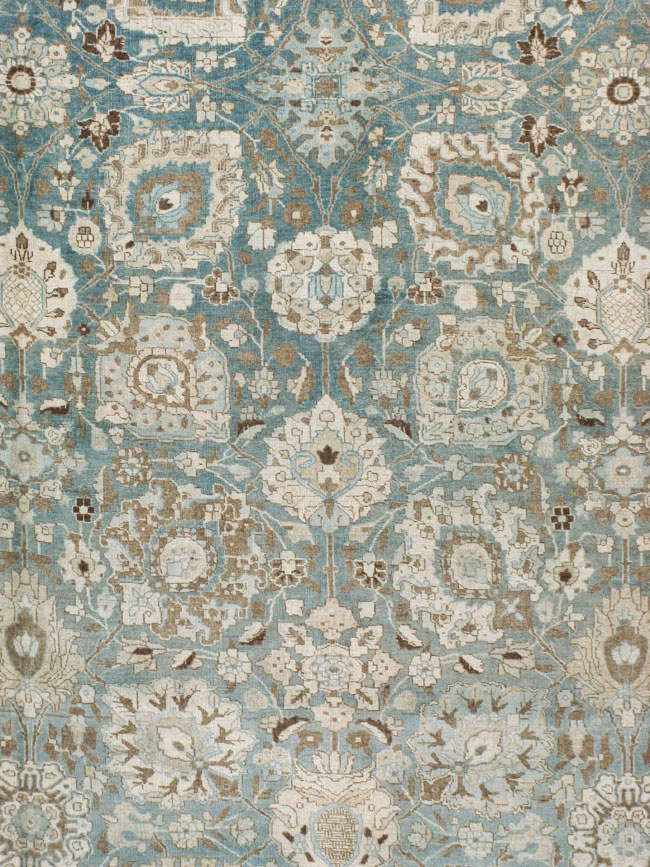 Antique Persian Tabriz Carpet, No.17235 - Galerie Shabab