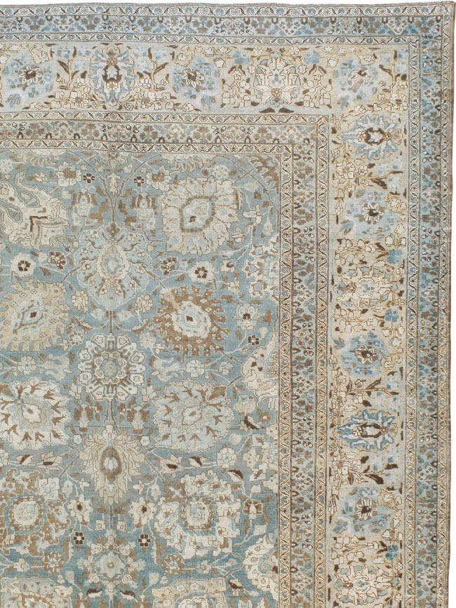 Antique Persian Tabriz Carpet, No.17235 - Galerie Shabab