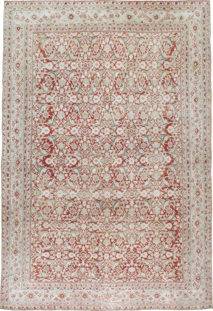 Antique Indian Cotton Agra Carpet, No.17242 - Galerie Shabab