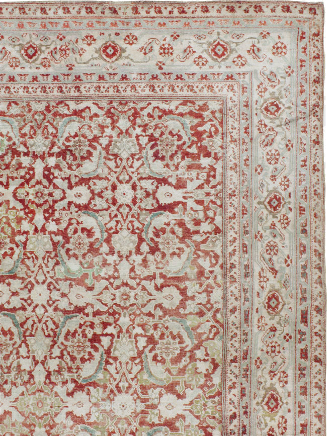 Antique Indian Cotton Agra Carpet, No.17242 - Galerie Shabab