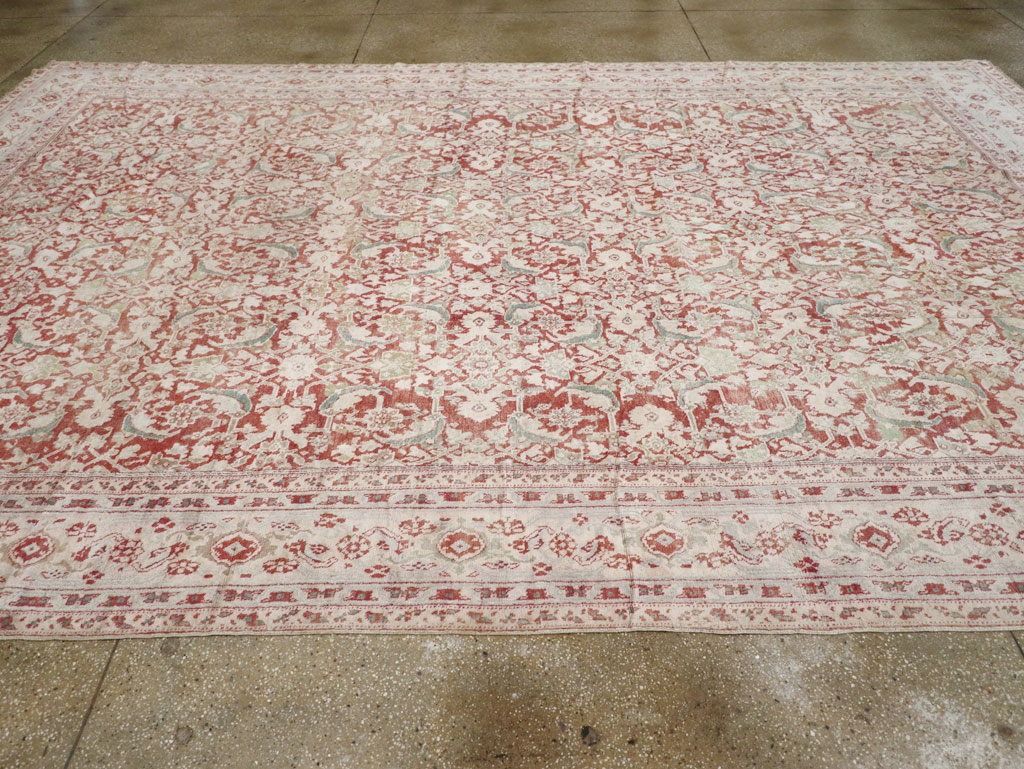 Antique Indian Cotton Agra Carpet, No.17242 - Galerie Shabab