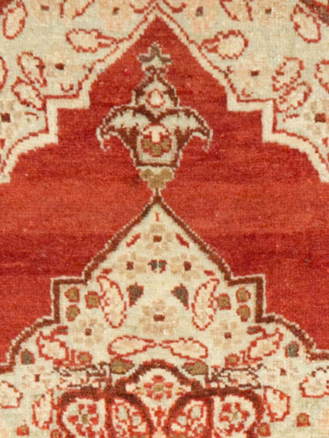 Antique Persian Tabriz Hagi Jalili Rug, No.17248 - Galerie Shabab