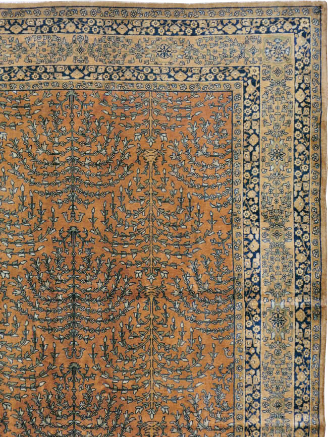 Vintage Indian Lahore Carpet, No.17253 - Galerie Shabab