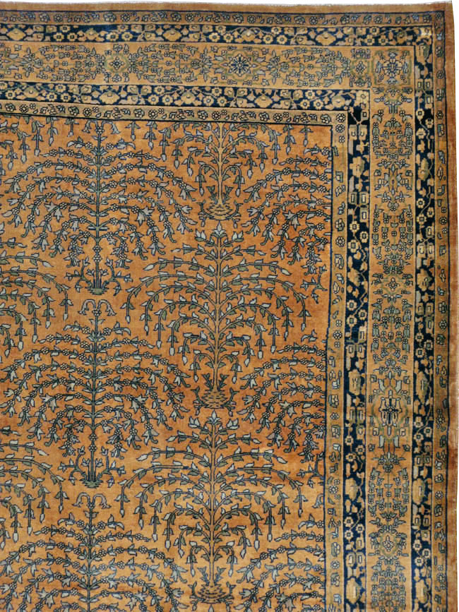 Vintage Indian Lahore Carpet, No.17253 - Galerie Shabab