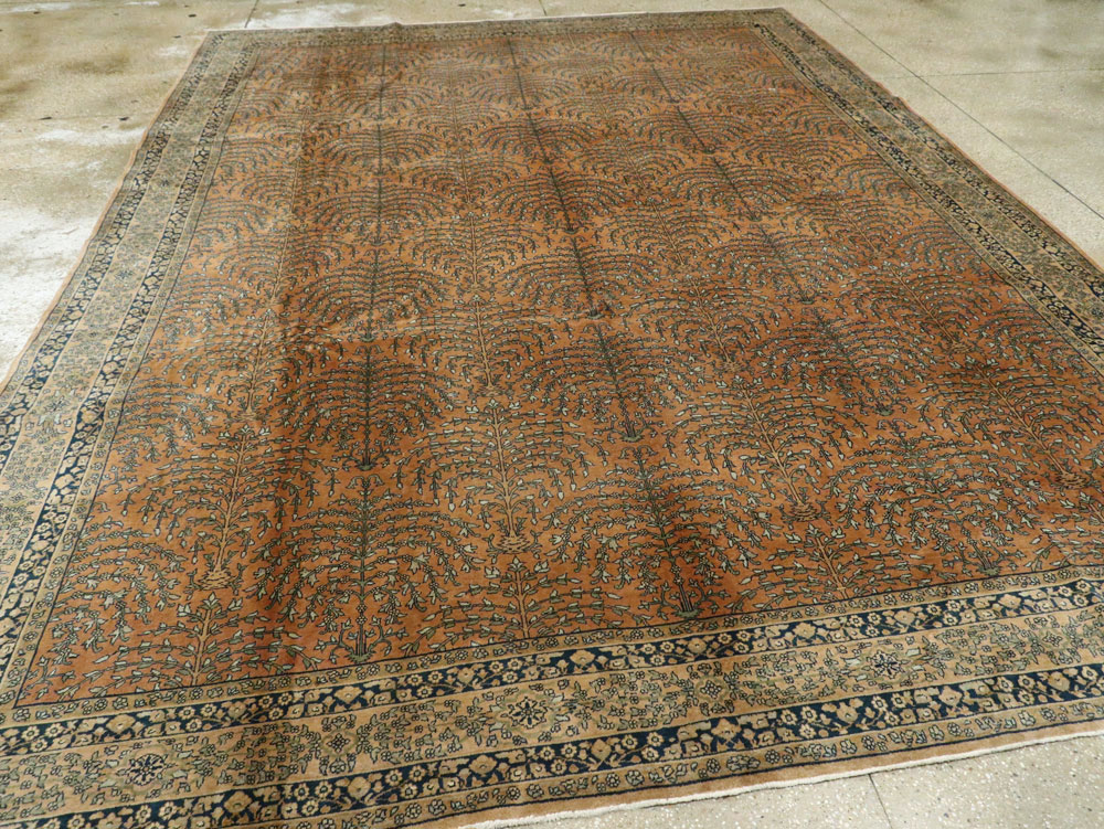 Vintage Indian Lahore Carpet, No.17253 - Galerie Shabab