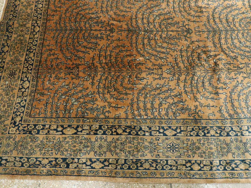 Vintage Indian Lahore Carpet, No.17253 - Galerie Shabab