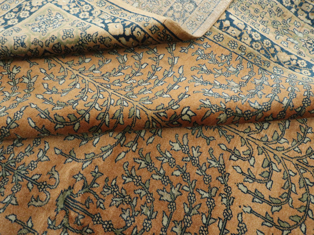 Vintage Indian Lahore Carpet, No.17253 - Galerie Shabab