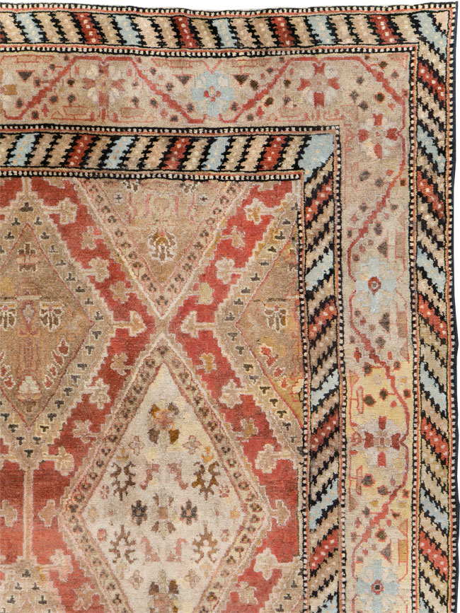 Vintage Indian Lahore Room Size Carpet, No.17256 - Galerie Shabab