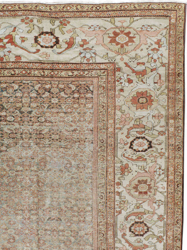 Antique Persian Sultanabad Carpet, No.17262 - Galerie Shabab