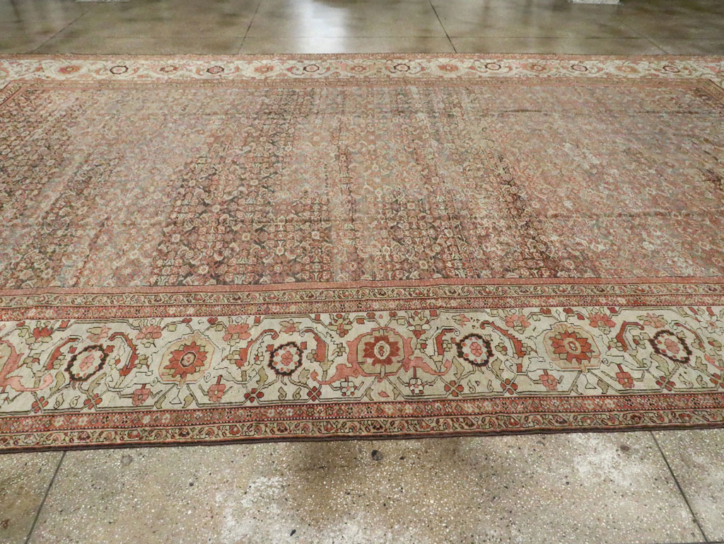 Antique Persian Sultanabad Carpet, No.17262 - Galerie Shabab