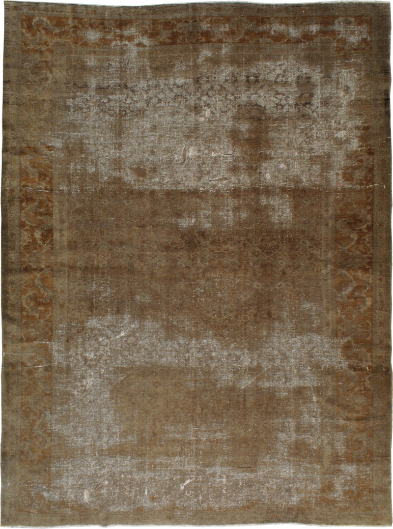 Distressed Mahal Carpet, No.17263 - Galerie Shabab