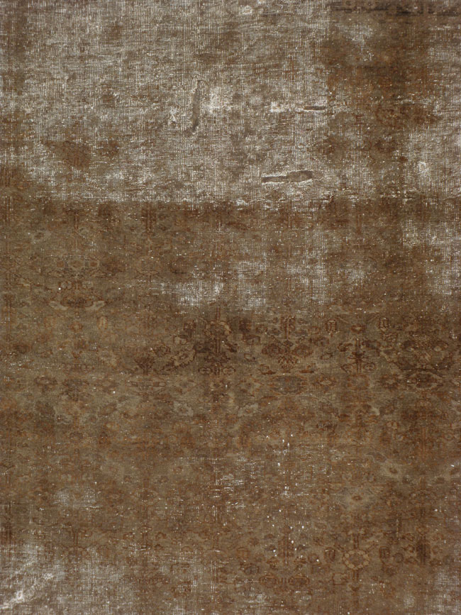 Distressed Mahal Carpet, No.17263 - Galerie Shabab