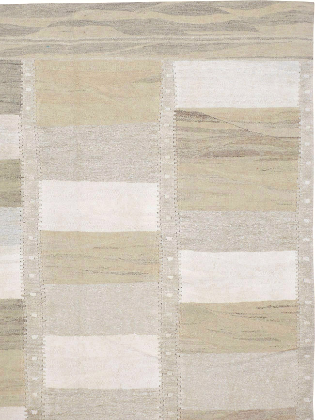 Vintage Turkish Flatweave Kilim, No.17267 - Galerie Shabab
