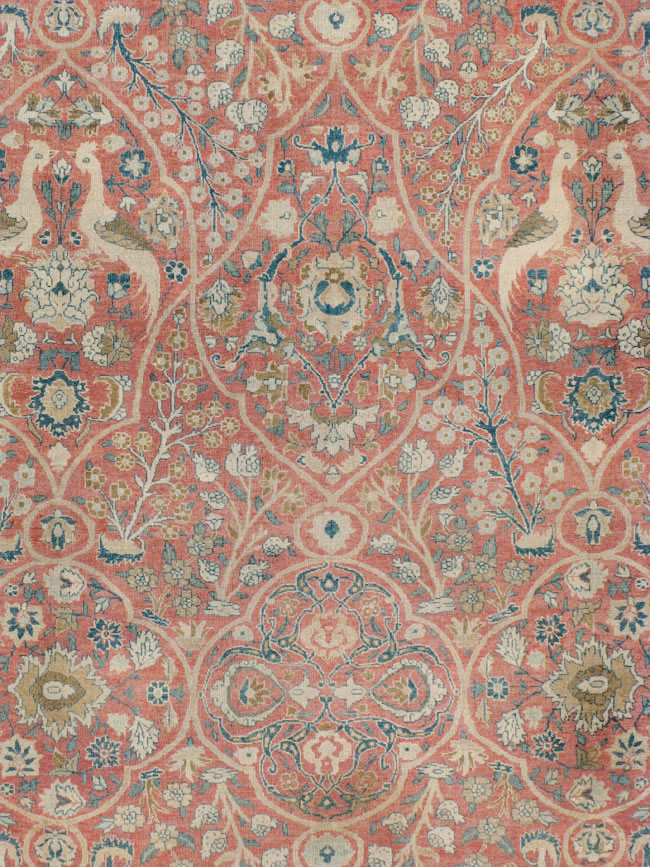 Antique Persian Tabriz Carpet, No.17285 - Galerie Shabab