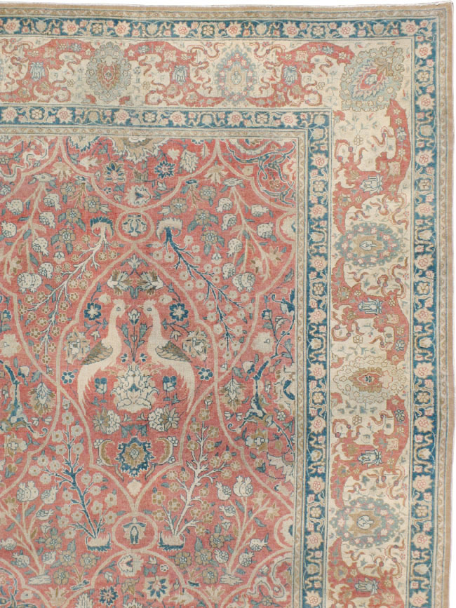 Antique Persian Tabriz Carpet, No.17285 - Galerie Shabab