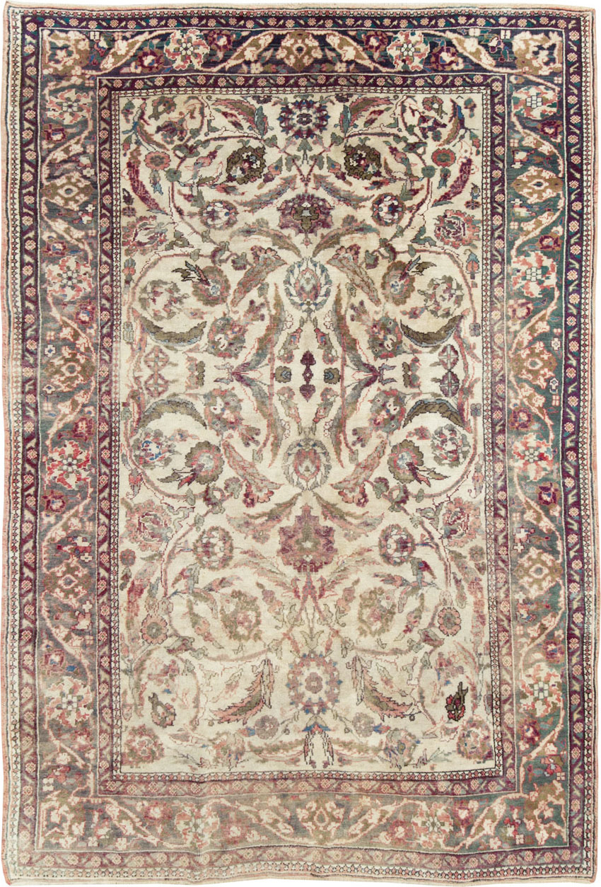 Antique Turkish Oushak Rug, No.17286 - Galerie Shabab