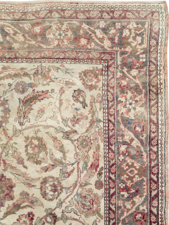 Antique Turkish Oushak Rug, No.17286 - Galerie Shabab