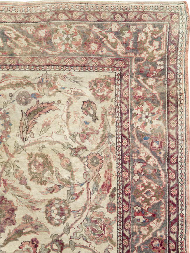 Antique Turkish Oushak Rug, No.17286 - Galerie Shabab