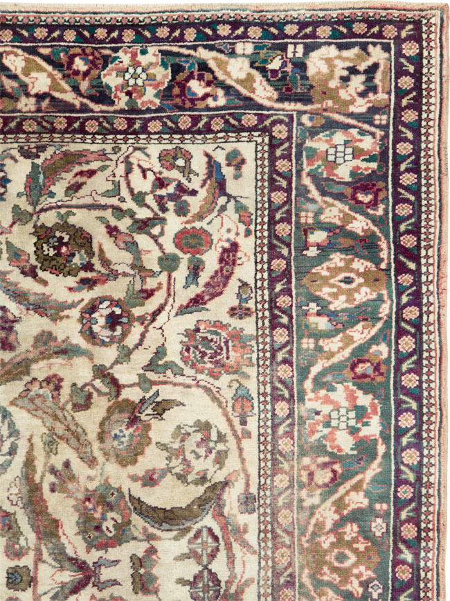 Antique Turkish Oushak Rug, No.17286 - Galerie Shabab