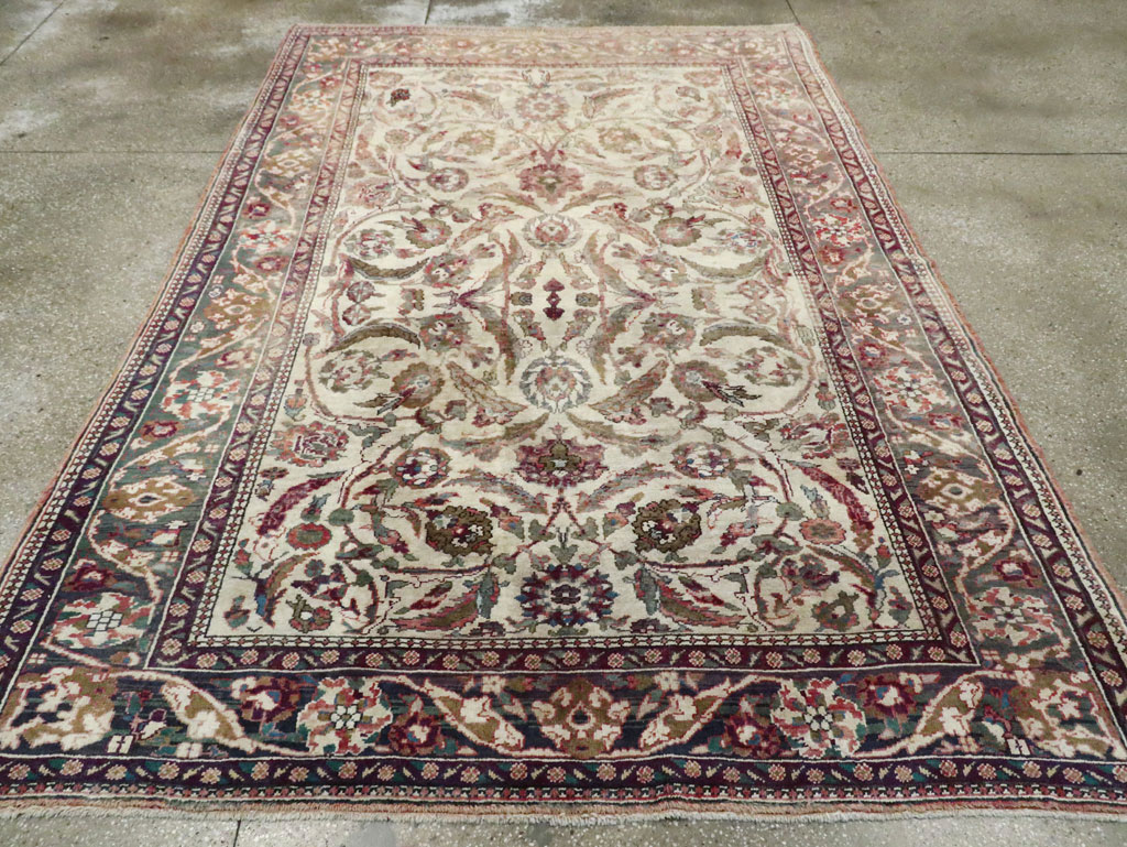 Antique Turkish Oushak Rug, No.17286 - Galerie Shabab